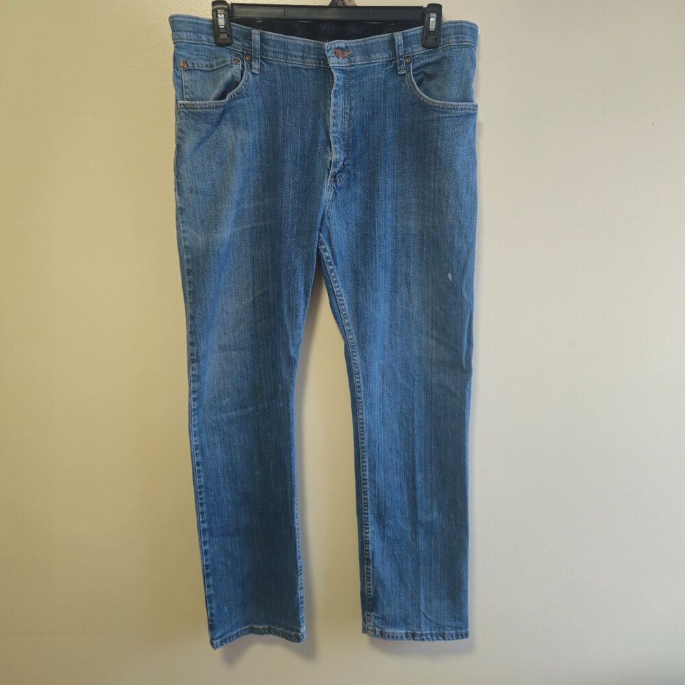 Wrangler Authentic Comfort Flex Jeans Med Wash Regular Fit ZM1CSDI Men 36x29